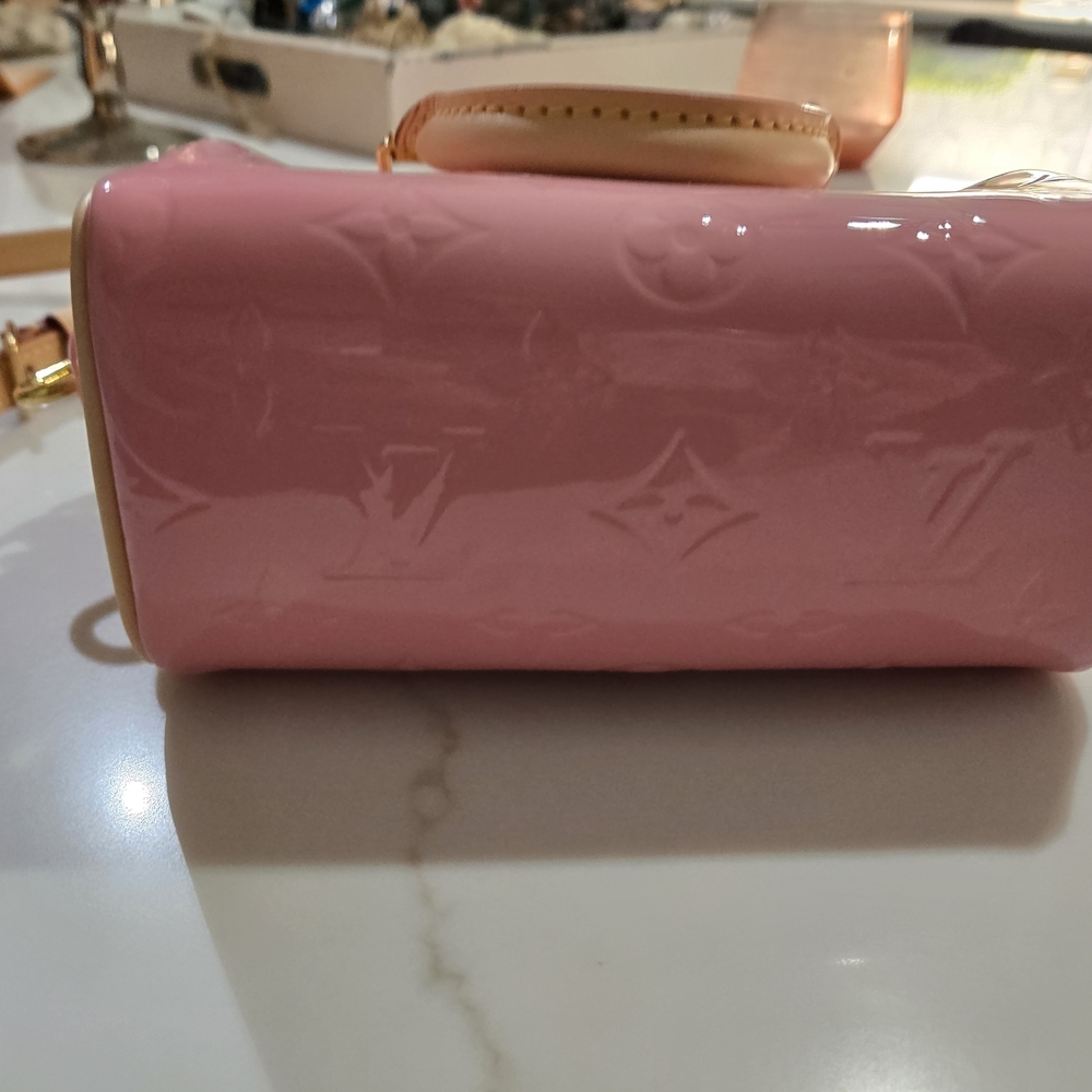 Louis Vuitton Pink Mini Bag with Gold Accents - Picture 6 of 7